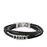 Bracelet JF03183040 Fossil Bijoux - Collection VINTAGE CASUAL - NA -  Tendance - cuir