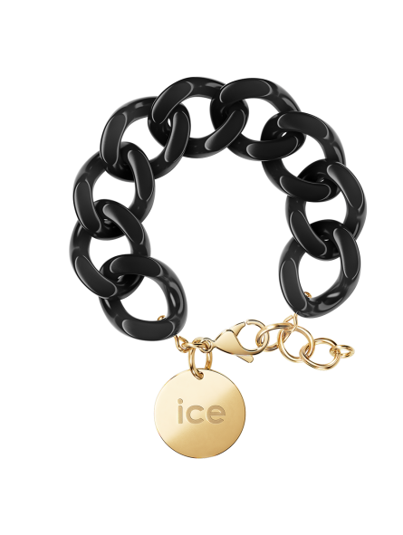 Ice Watch - Bracelet chaîne couleur noire 19 cm - Ref 020354