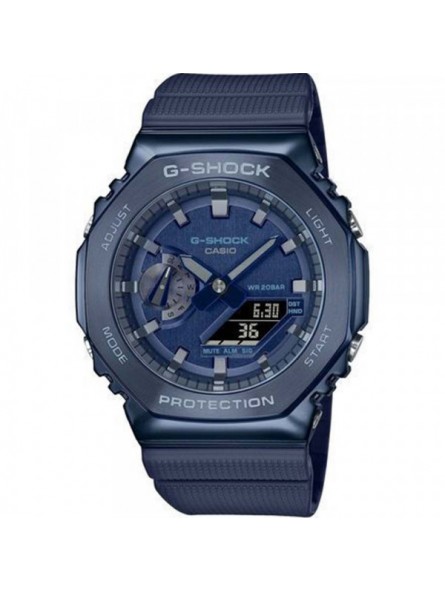 Montre Homme Casio G-Shock en Résine Bleu Ref GM-2100N-2AER
