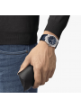 Montre Homme Automatique Tissot PRX Powermatic 80 en Cuir Bleu Ref