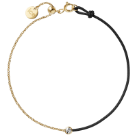ICE - Jewellery - Diamond bracelet - Chaine et cordon - Black