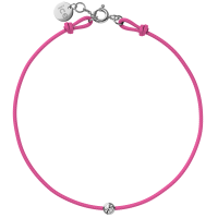 ICE - Jewellery - Diamond bracelet - Cordon - Pink KID