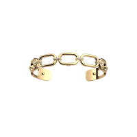 Les Georgettes Bracelet manchette Collier chaîne, Collection Les Précieuses - Taille 8 mm